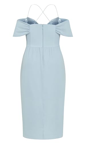 Image of City Chic Women's Plus Size Dress - Entwine Maxi