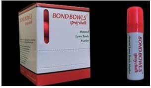 Bond Bowls Lawn Bowls Spray Chalk - Bundle of 4