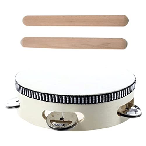 Tambor tradicional LIOONS de mano redondo para percusión miniatura 1