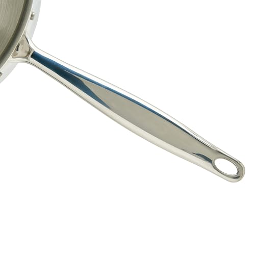 Winco TGAP-7 Tri-Ply Sauce Pan, Stainless Steel, Silver - Image 5