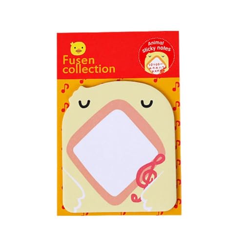 付箋 かわいい パンダ/カエル/ウサギ/ゾウ/ネコの形 おもしろ カラフル メモ帳 強粘着 ノート メモ用紙 ふせん メッセージカード 手帳 付箋紙