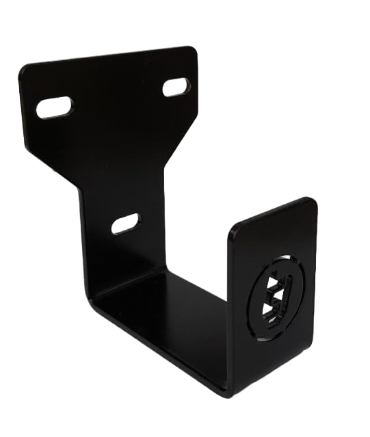 Tradetidy General Purpose Heavy Duty Black Storage Hook – Robust Steel Wall-Mounted Hook for Garages, Vans & Workshops – Ideal for Tools, Equipment, and Supplies – Made in The UK