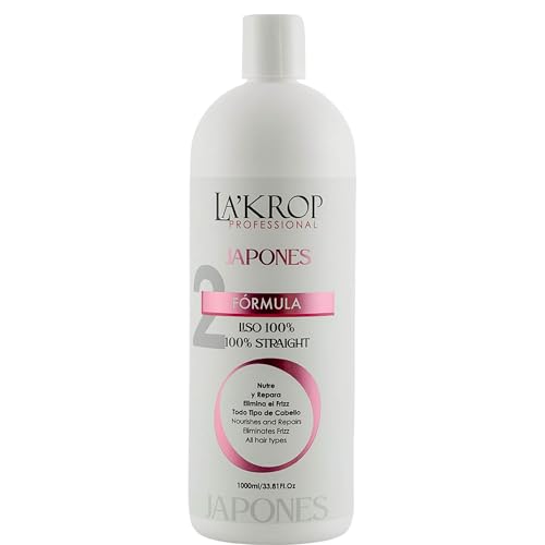 LA ' KROP - Japanese Keratin Hair Straightening Treatment - Liso Japones - Permanent Keratin for Smooth Hair