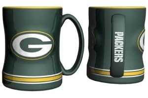 Packers Mug: Green Bay's Brewtiful Spirit in a Sculptured 15oz Mug