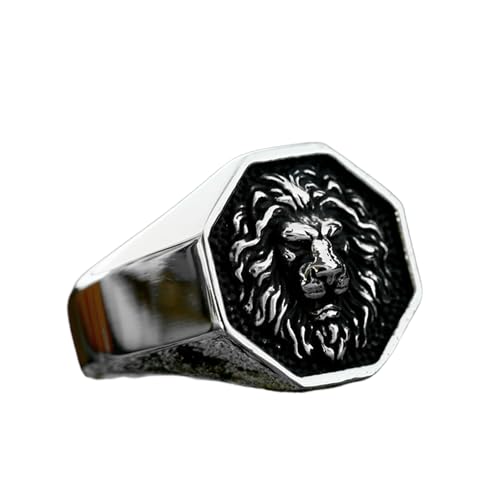 Audace design della testa di leone: questo anello unisex con testa di leone in acciaio inossidabile è un vero e proprio colpo d'occhio. Che tu sia a una festa o semplicemente in giro con gli amici, il suo design audace mostra la tua personalità forte e unica