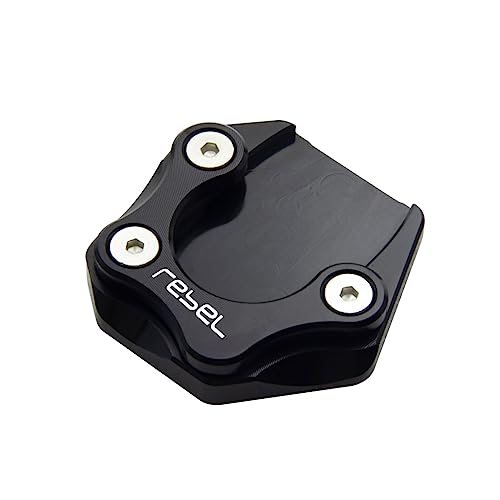 Agrandisseur de béquille moto pour Rebel500 M500 CM300 extension latérale noire