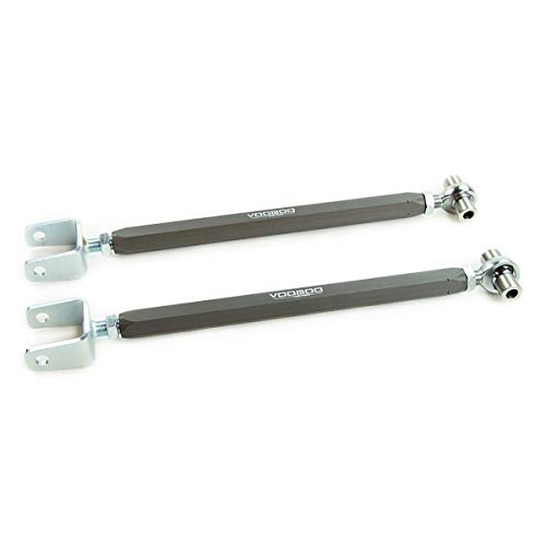 Voodoo13 TONS-0300HC Rear Toe Rod Hard Anodize Clear Finish | Compatible with Infiniti G35 2003-2006