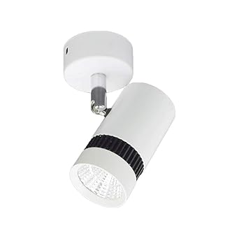 APKO 9 Watts White Body LED Spot Focus Wall Light, Energy Saving White Light for Indoor Use at Home and Office (White)