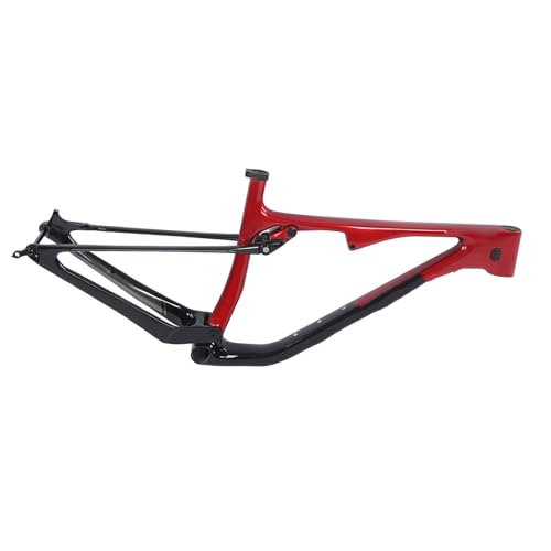 Wangcmcol Para Cuadro De Bicicleta De Montaña De Fibra De Carbono, Ultraligero, Absorción De Impactos, Para 29Er Off Road, Cuadro De Bicicleta De 17 Pulgadas
