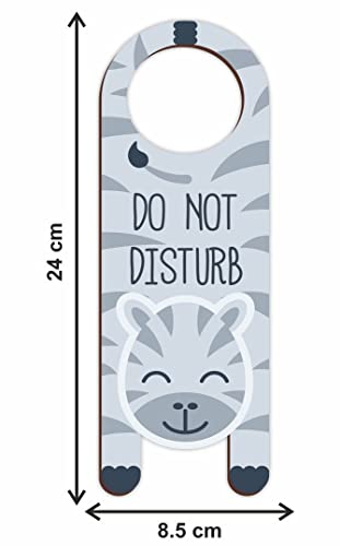 Image of KREEPO Do Not Disturb MDF Door Sign Hanger Size(24cm x 8.5cm) kr58