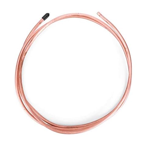 2M Weichkupferrohr Kupferrohr Weichspulenrohr Außendurchmesser 6 mm Innendurchmesser 4,8 mm C1100 T2 für Klimaanlage Kühlschrank Cover