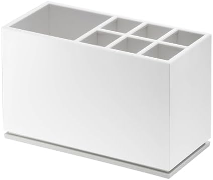 山崎実業 歯ブラシスタンド トゥースブラシスタンド ミスト ホワイト 7843