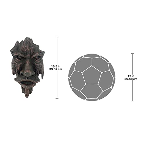 Design Toscano Bauernhof-Willkommensfigur – Aus Resin, 18 X 28 X 23 Cm, Handbemalt, Für Haus & Garten