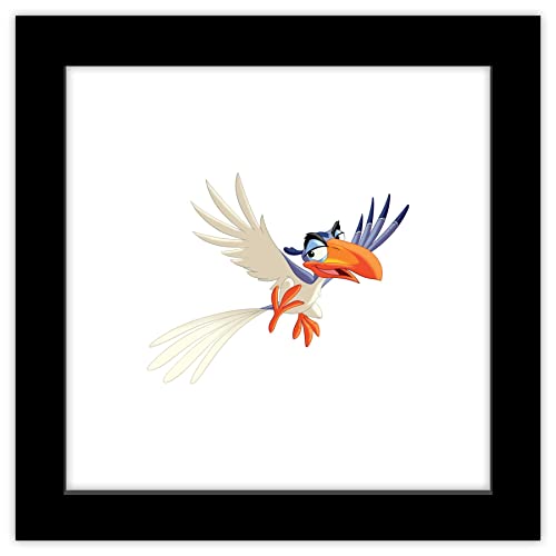 Trends International Gallery Pops �f�B�Y�j�[ ���C�I���L���O - �U�Y�E�H�[���A�[�g�E�H�[���|�X�^�[�A30.52cmx30.52cm�A�u���b�N�t���[���o�[�W����