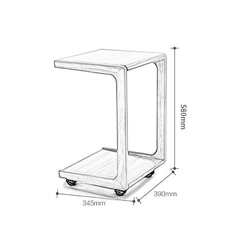 Table d'appoint WENJUN mobile pour travailler confortablement au salon - 3