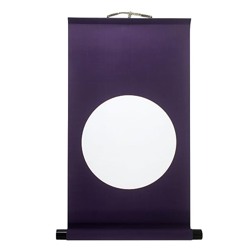 掛軸 掛け軸 模表装 月輪 小型サイズ 月輪観 模軸