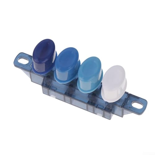 Interruptor mecánico de llave de ventilador con 4 botones para control de ventilador de 3 velocidades y encendido en modelos tradicionales de escritorio y pie