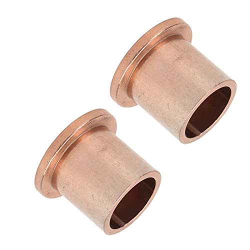 Kit de bucha de junta de direção King Pin, 4 peças de bucha de eixo flangeado, 2 arruelas de pino pr