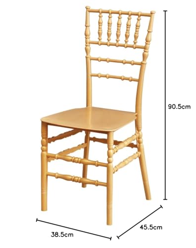 Image of Prima Plastic Mandapam 1 | Indoor Outdoor Chair | Armless Chair | 100% Virgin Plastic for Dining Room, Events, Gathering, Weddings, Garden