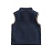 L&ieserram Baby Jungen Fleeceweste Ärmellose Jacke Navy Fleece Weste mit Traktor Stickerei Kleinkinder Kinder Outfit Kleidung Outdoor Oberteil Herbst Winter (Rot Traktor, 2-3 Jahre)