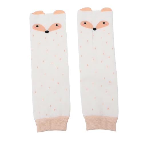 GALPADA Thick Cartoon Knee Pad Warmer for Non Slip Breathable Leg Protection Socks Elastic Winter Pads with Fox Design for Boys