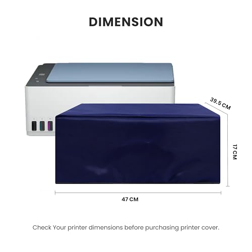 Image of ALIFIYA Dust Proof Washable Printer Cover For HP Smart Tank 585 / 580 / 581 / 583 / 584 All-In-One - Blue