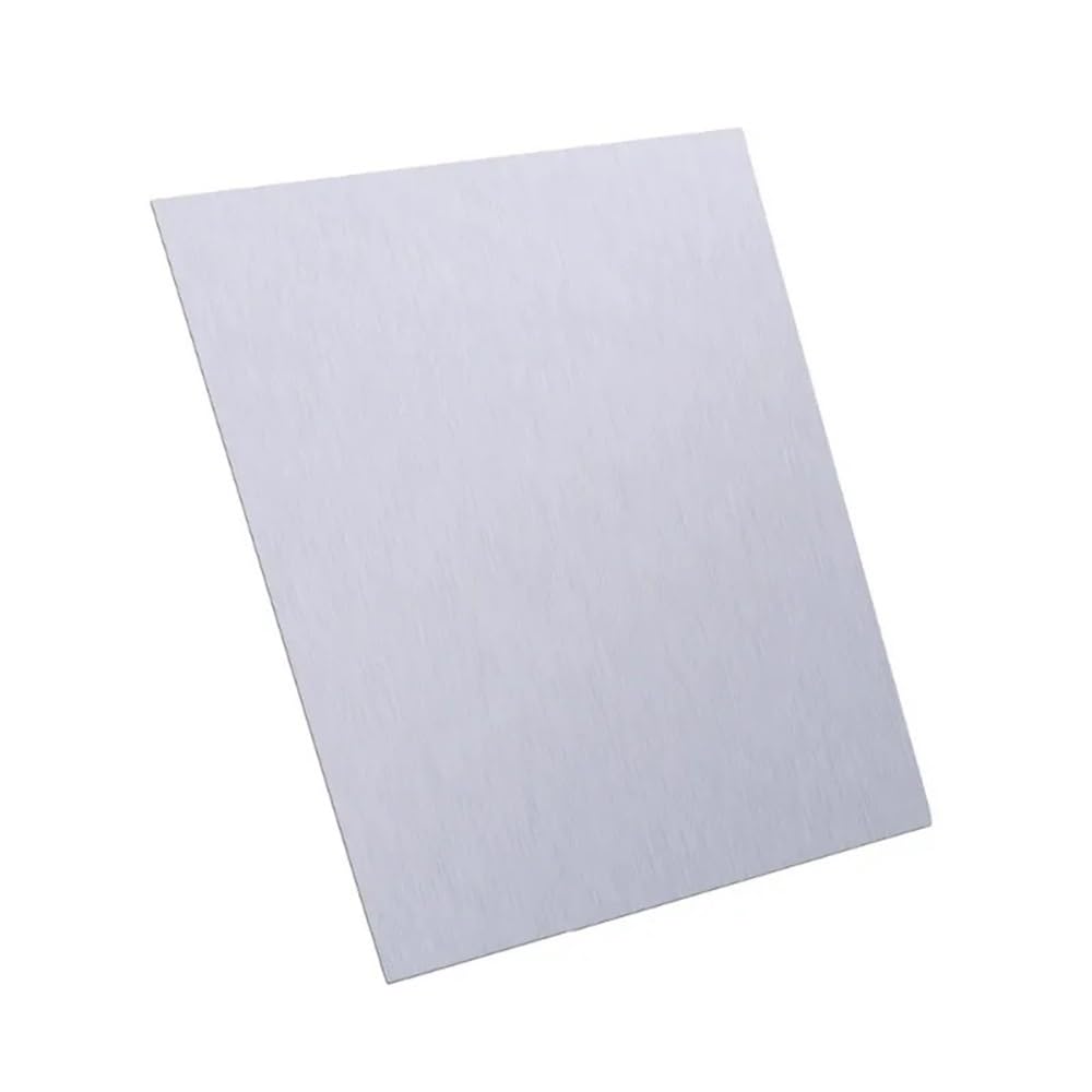 Hochfestes Zinkanoden-Metallblech, 0,3–5 mm dick, reine Zinkmetallplatte for die Wissenschaft, 100 x 150 mm, 1 Stück(0.3X100X150mm)