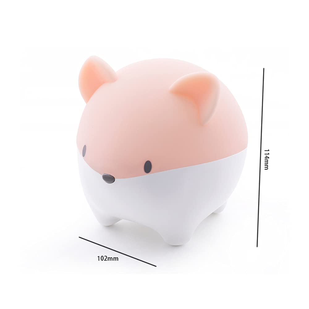 Piccola Luce Notturna Divertente per Topi, Luce Kawaii sicura e Durevole e compagna Luminosa, Adatta per l'alimentazione del Bambino e Il Cambio del Pannolino