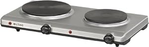 Eltac DK 29 Doppelkochplatte Edelstahl