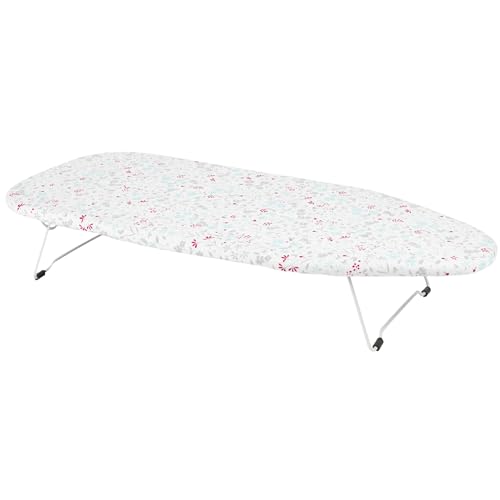 Kleeneze Bügelbrett Klein 73x31cm, Bügeltisch Mini & Tischbügelbrett,...