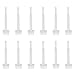 Uonlytech Nail 100pcs Nail Polish Replacement Portable Liquid Brush Nail Polish Replacement Nail Applicator for DIY Nail Home Salon Nail Kits