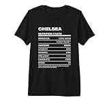 Chelsea Valeur Nutritive Nom Drôle T Shirt Haut de Gamme