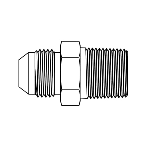 Generic 3/8" Male JIC to Pipe Adapter Cover