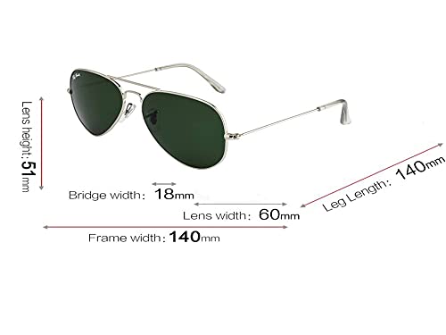 Image of Ted Smith Mens Womens Polycarbonate Uv Protection Metal Pilot Sunglasses