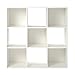 RealRooms Tally 9 Cube Bookcase, White