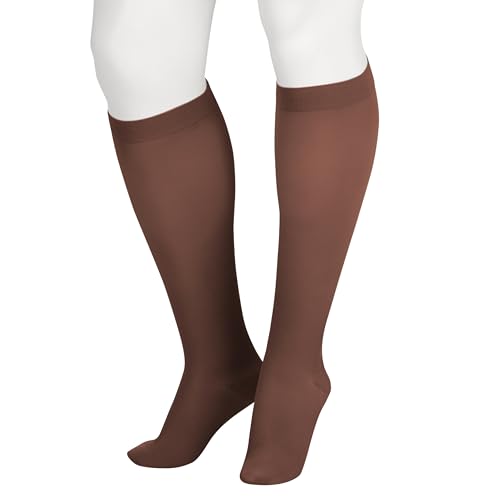 Image of Juzo Soft 2002 Knee-High 30-40 mmHg Closed Toe Compression Stocking - Men & Women, Regular