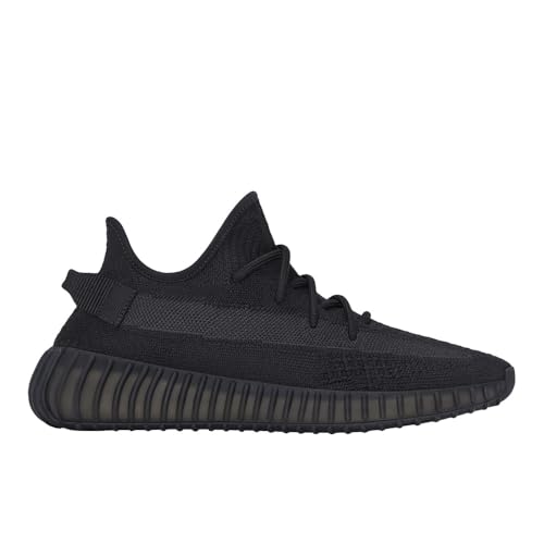 adidas Mens Yeezy Boost 350 V2 Lace Up Sneakers Shoes Casual - Black - Size 12 M