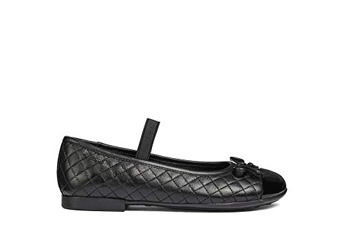 Geox Unisex-Child Plie 49 Quilted Leather Slip-on Ballet Flat Mary Jane2