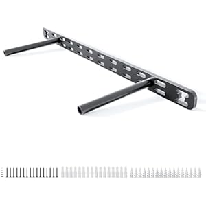 1pc Floating Shelf Bracket Heavy Duty,Decorative Floating Shelf Hardware Hidden Black Metal Fireplace Mantel Brackets (18"X4"X1.0" Without Tools)