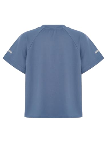 Kids Boys Girls Quick Dry Short Sleeve Tshirts Rash Guard Swim Shirts Workout Running Sport Tops4