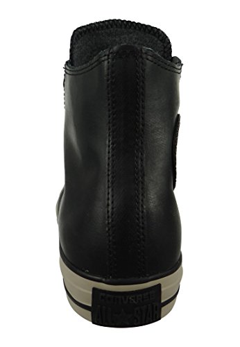 Image of Converse Adult Rubber Chuck Taylor All Star Shoes, Size: 11.5 D(M) US Mens / 13.5 B(M) US Womens, Color: Black /Black /Papyrus, Black, 13.5 Women /11.5 Men