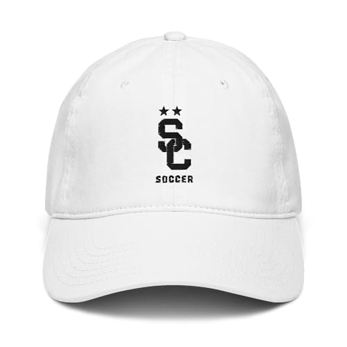 Gorra de béisbol ajustable blanco USC Trojans Soccer miniatura 2