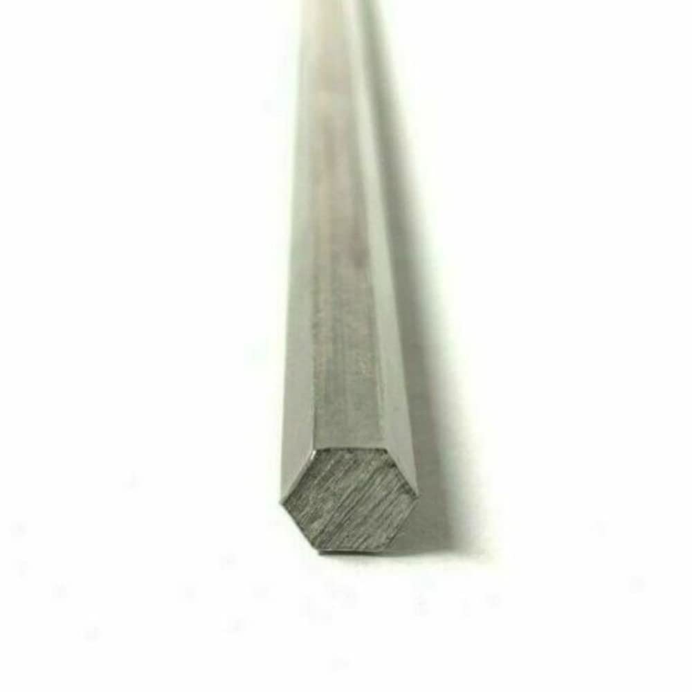 1 Stück 10 mm Sechskantstange aus Edelstahl 304 – 500 mm präzisionsgeschliffene lineare Welle for technische Projekte