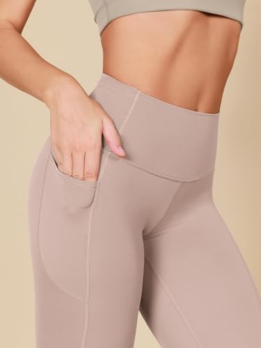 Image of ODODOS Buttery Soft Lounge Yoga Leggings with Pockets for Women 23 inch / 25 inch /28 inch High Waist Yoga Pants