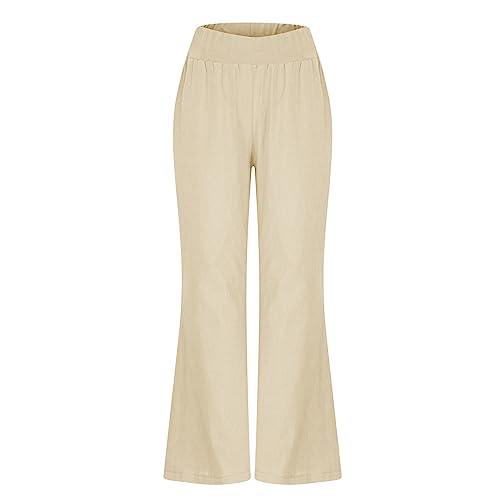 Wide Leg Pants Woman Drawstring Elastic Waist Palazzo Pants Casual Loose Beach Long Trousers Lounge Pants Women4