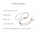 BILIONE Pearl Beaded Eyeglasses Chain with Spinel Accents, Elegant Sunglasses Lanyard, Glasses Holders Around Neck for Women, Red
