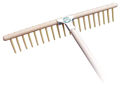 Garden-Tool-Brothers Lofer Planierrechen 67 cm mit 20 Nylonzinken