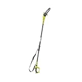 RYOBI - Élagueur sur Perche 18V ONE+ OPP1820 – Lame 20 cm, Manche Télescopique jusqu’à 3 m...