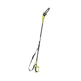 RYOBI - Élagueur sur Perche 18V ONE+ OPP1820 – Lame 20 cm, Manche Télescopique jusqu’à 3 m, Lubrification Auto – Taille Sûre des Branches Hautes – Batterie Non Incluse