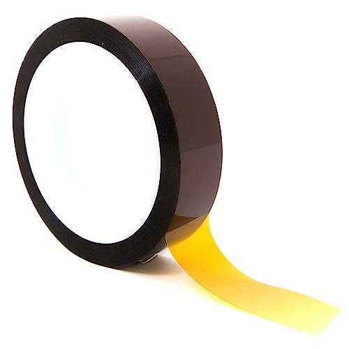 Image of Bertech High-Temperature Polyimide Masking Tape, 2 Mil Thick, 1 3 /8 Inch x 36 Yards - UL Recognized